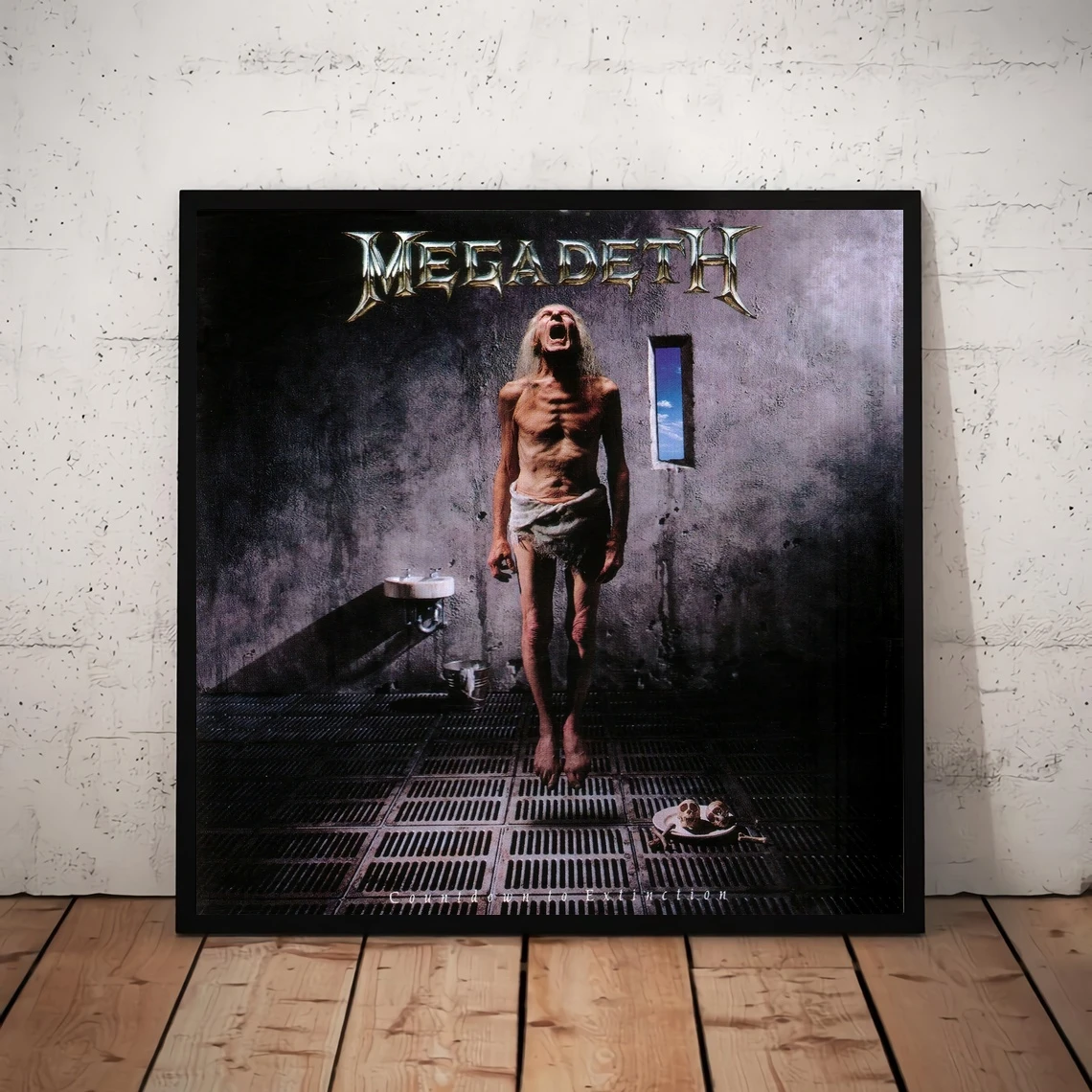 Megadeth Countdown To Extinction Music Album Poster Canvas Art Print Home Decoration Wall Painting (No Frame)