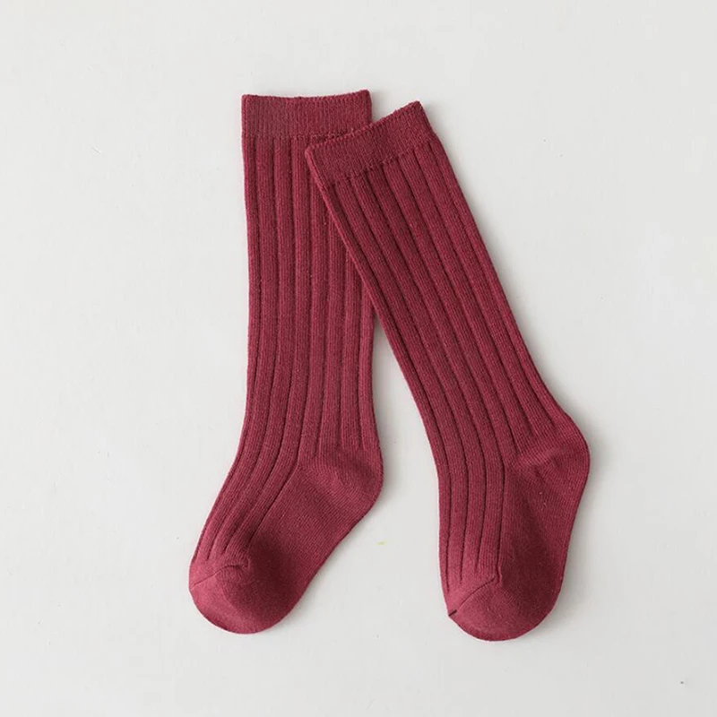 Spanische Kindersocken, gestreift, für Jungen und Mädchen, Baumwollsocke, atmungsaktiv, kniehoch, lange Baby-Socken, Schuluniform-Socken, 0–7 Jahre – Detail 25