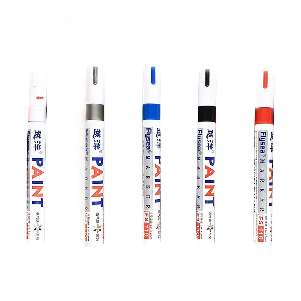 

Car Tire Paint Marker Pen Touch Up Pen Graffiti Pen Sign In Pen Office Stationery Tire Water Based Premium Fill Paint Pen