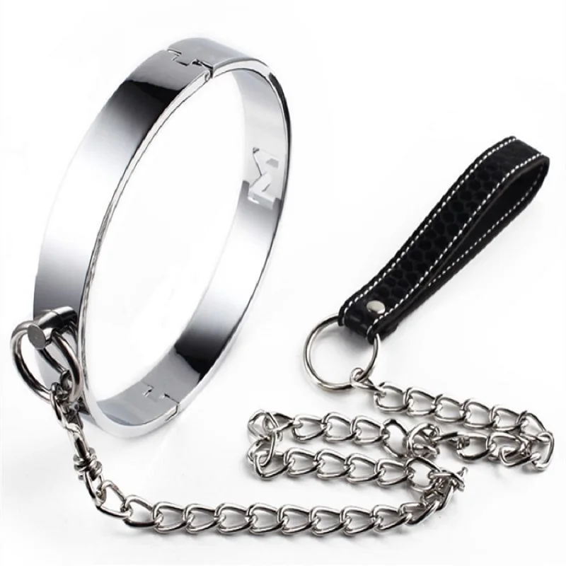 slave collar sex restraint Role Play metal Collar For Women bandage Games Drop shipping