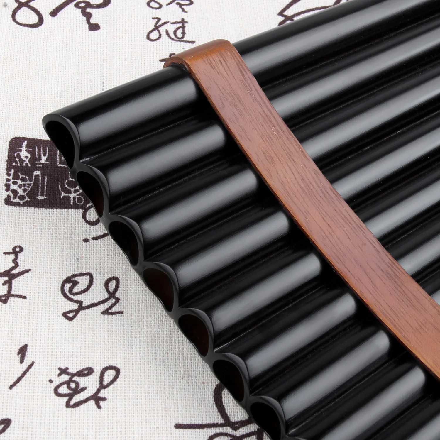 ขลุ่ยแพน 18 ท่อ สีน้ำตาล คีย์ - Musical Instrument Pipe บทวิจารณ์และราคา