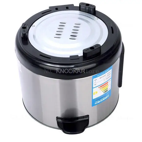 Stainless Steel Rice Cooker Double Bottom Food Grade Liner Household 3L Old Rice Cooker 500W