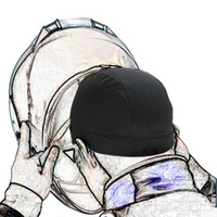 Motorcycle Helmet Inner Cap Coolmax Hat Quick Dry Breathable Hat Racing Cap Under Helmet Beanie Cap for Helmet