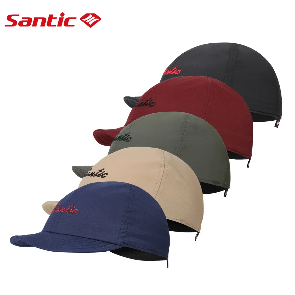 Santic Cycling Cap Sports Cycling Hats Outdoor MTB Road Bike Hats  Head Wear Hats Free Size