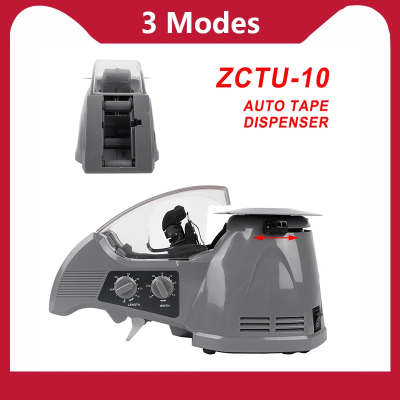 ZCUT-10 Automatic Tape Dispenser Efficient Microcomputer Intelligent large Auto Tape Cutter Tape Cutting Machine Three Modes