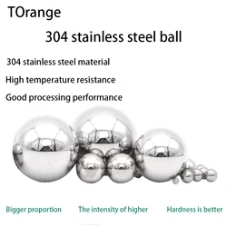 304 stainless steel ball 1 2 2.5 3 4 5 6 7 8 9 10mm precision solid stainless steel ball
