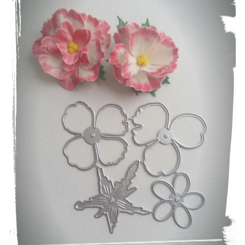 

Beautiful fresh Flower Decoration Metal cutting Die clipbook Paper knife Die stamping Die New Flower Mould