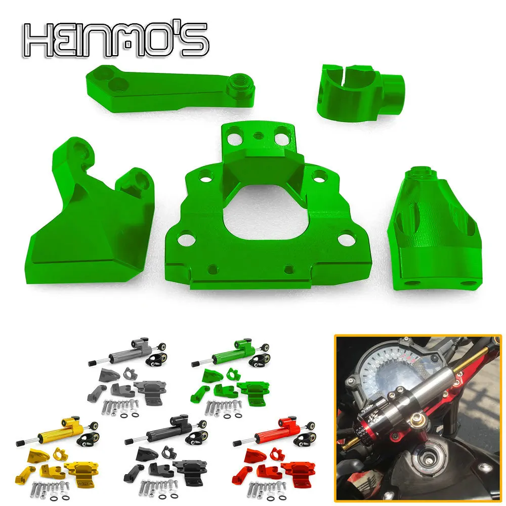 

Motorcycle Steering Damper Bracket Kit Support Holder Safe Control For Kawasaki Z650 Z 650 Z-650 2017 2018 2019 Accessories