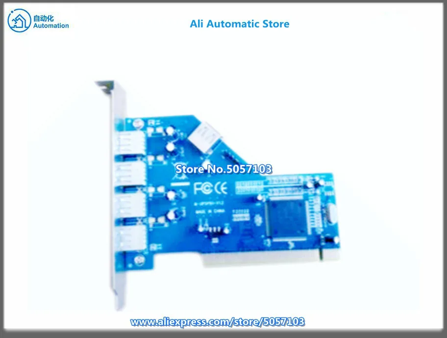 

Сервер промышленного контроля, фрейдж PCI-USB2.0, чип NEC, 4-портовое расширение USB2.0