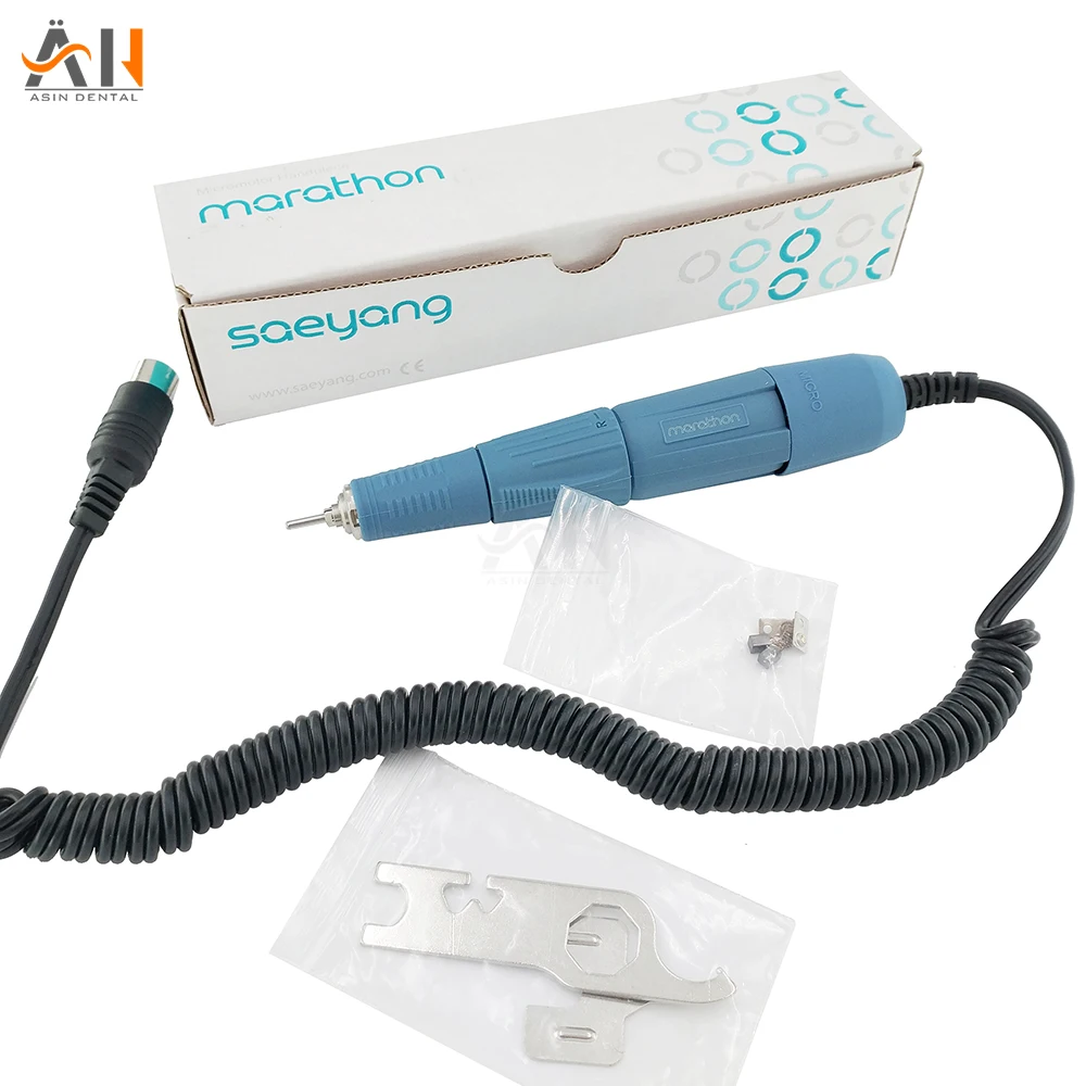 NEW Dental Marathon Lab Electric SEAYANG Micromotor Motor Handpiece for Polishing 45K RPM dental laboratory material SDE-SH37L