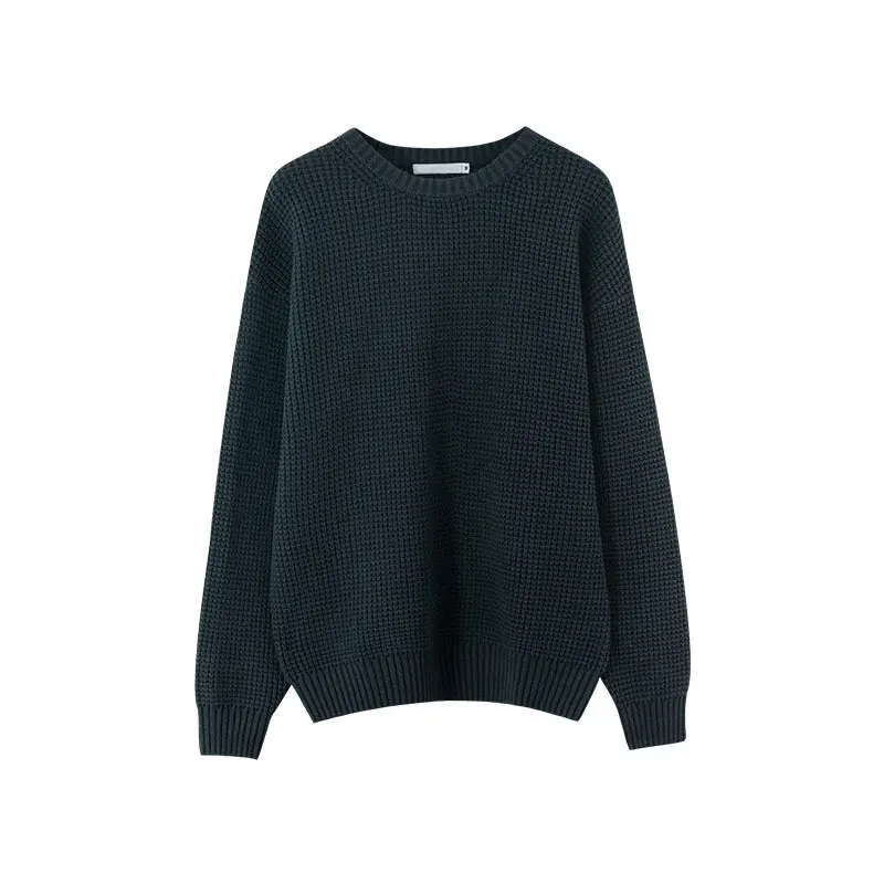 2021 Winter Sweaters And Pullovers Women/Men Casual Loose Solid Sweater O-Neck Long Sleeve Kint Sweater Women Couple Pullovers