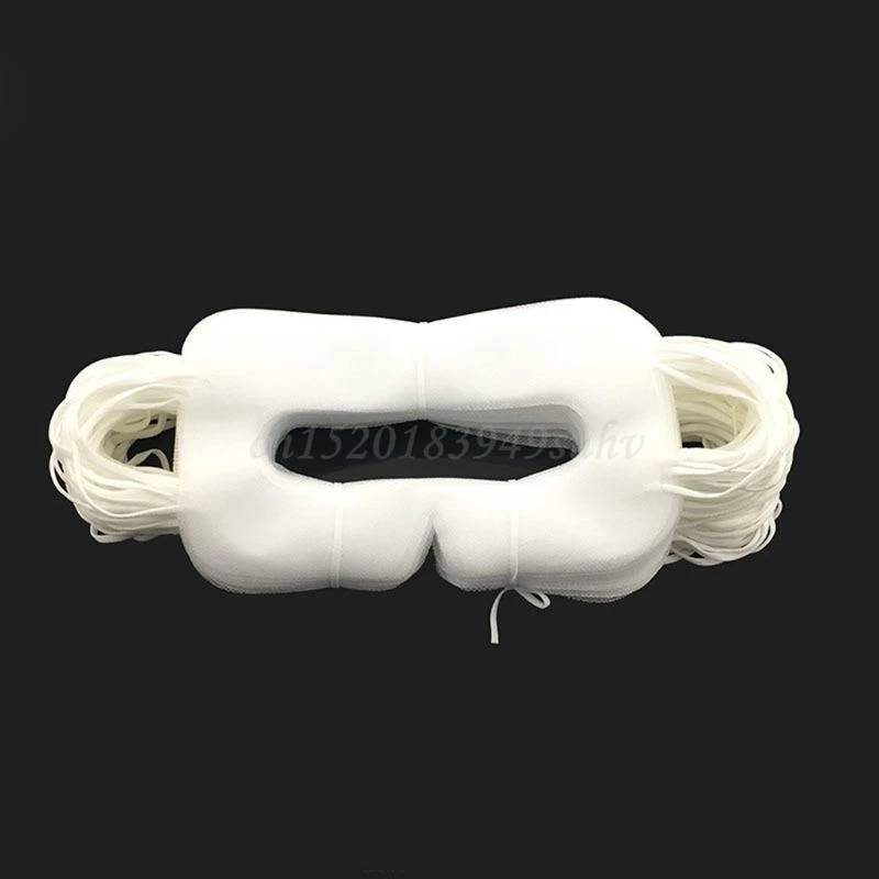 100 قطعة رفادة عين VR اكسسوارات يمكن التخلص منها صحية لصقة عين قناع الوجه ل HTC Vive بلاي ستيشن ثلاثية الأبعاد نظارة الواقع الافتراضي