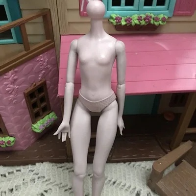 Kids Toy  DIY Nude Naked Doll Body For 23cm   Doll House DIY Body Without Head  Doll Accessories Gifts