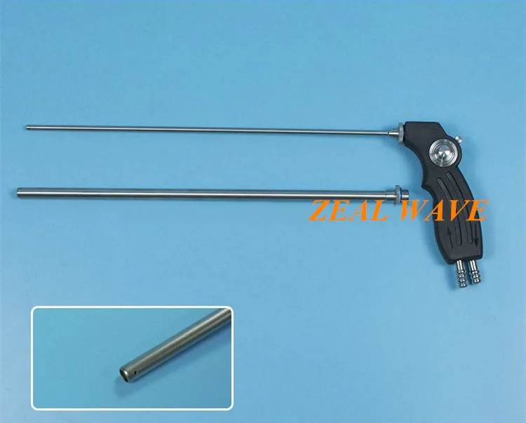 Laparoscopic Instruments Laparoscope Suction Tube Gun-Shaped Laparoscope Suction Device Three-Way Irrigator Gun Suction Device