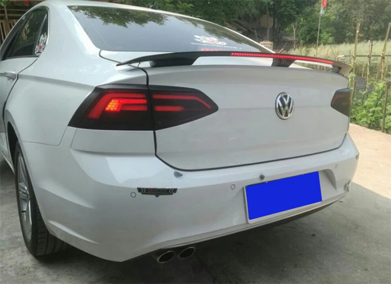 For Volkswagen VW Passat CC 2009 2010 2011 2012 2013 2014 2015 2016 ABS Material Unpainted Primer Tail Wing Rear Trunk Spoiler