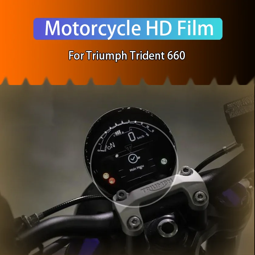 

New Cluster Scratch Protection Instrument Speedometer Film Screen Protector Sticker FOR Triumph Trident 660 TRIDENT 660