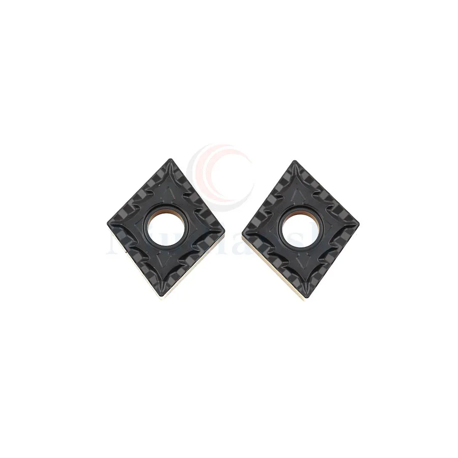 Lâmina de torno com inserção de carboneto, 2 cores para aço inoxidável, tamanhos lf9218 lf9218