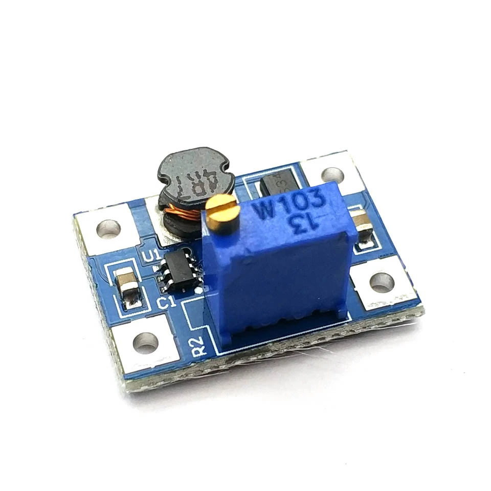 DC-DC 2-24V 2-28V Step Up ปรับโมดูล Boost Converter 2A SX1308