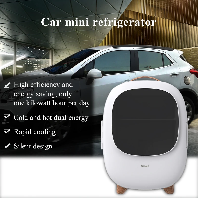 

Refrigerated truck mini refrigerator 12V household refrigerated fresh-keeping dormitory mini portable 8L large capacity