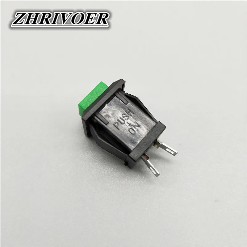 5Pcs DS-426/DS427 12mm Self-locking/Self-reset ON/OFF push button switch SPST 3A/250V