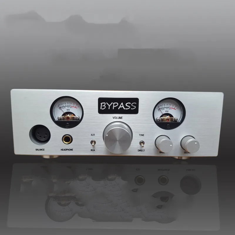 BYPASS AUDIO brand new upgrade E20 fully balanced class A preamp and tuning all-in-one machine with VU meter