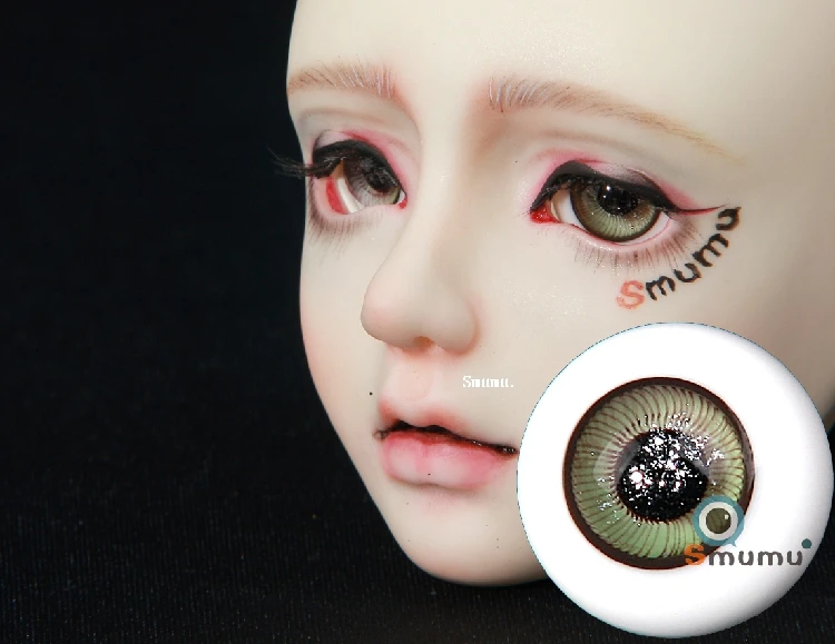 1/8 1/6 1/4 1/3 BJDอุปกรณ์เสริมตุ๊กตาตาแก้วEyeballสำหรับBJD/SD YOSD MSD SD16 DD,ไม่รวมตุ๊กตาและอื่นๆE2570