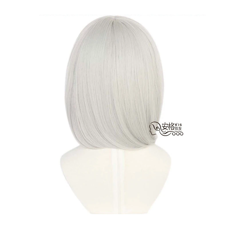 Anime Akudama Drive Cutthroat Satsujinki Short Wig Cosplay Costume Heat Resistant Synthetic Hair Men Women Wigs