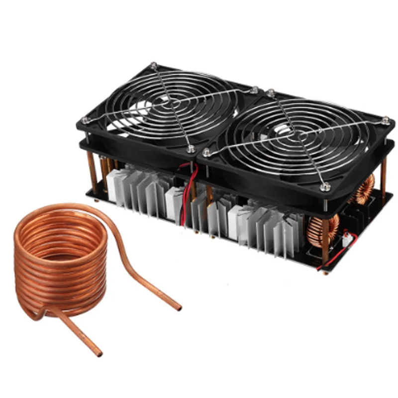 

2500W ZVS Induction Heating Board Module Flyback Driver Heater+Coil+Dual fan