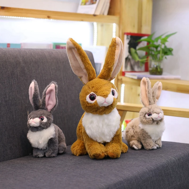 creative rabbit plush toy lovely rabbit soft doll kids toy birthday gift h0074