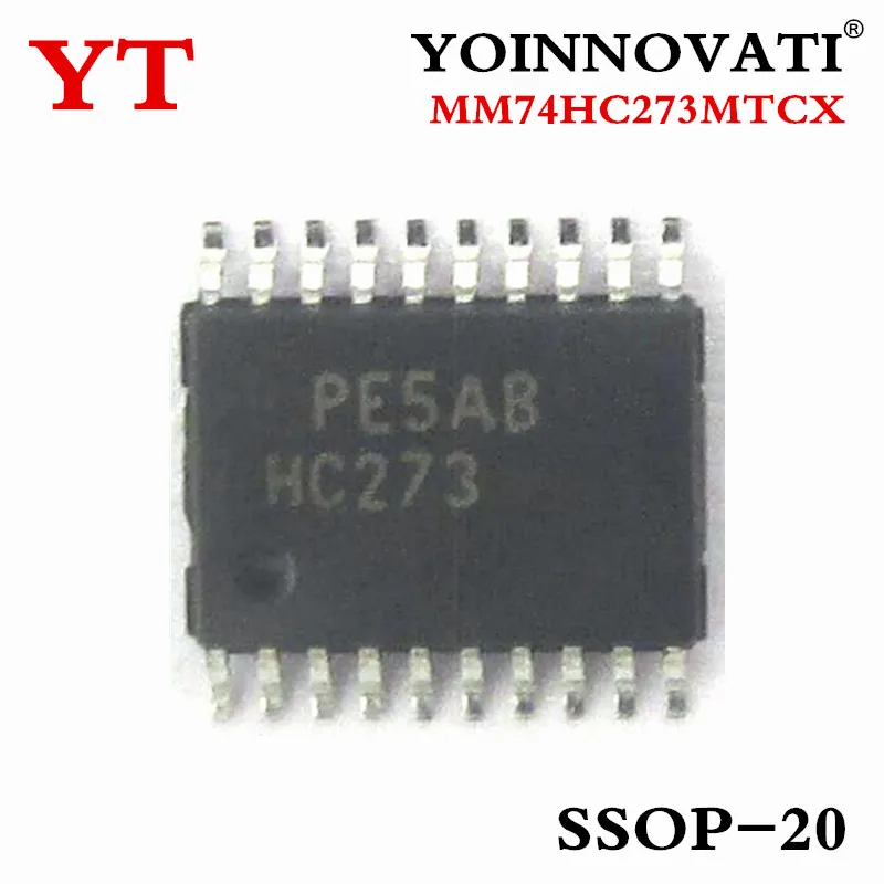 10pcs/Lot MM74HC273MTCX MM74HC273 HC273 SSOP-20 IC