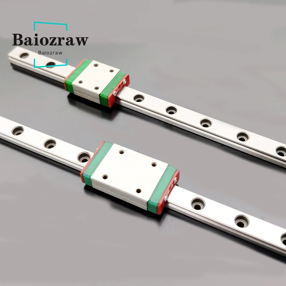 MGN9 نك مصغرة الخطي السكك الحديدية دليل MGN9C L100 200 400 500 مللي متر MGN9 الخطي كتلة النقل MGN9H الضيقة النقل ثلاثية الأبعاد أجزاء الطابعة