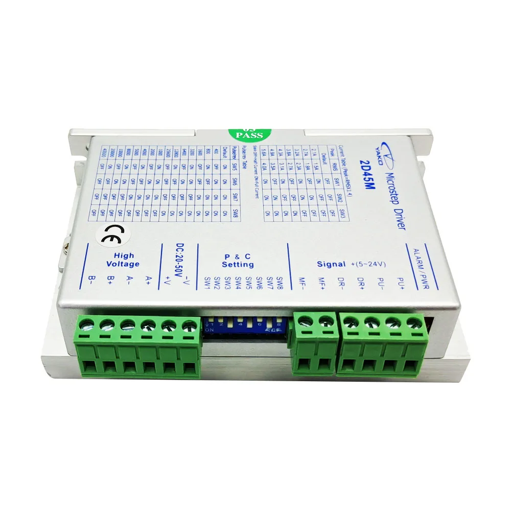 NEMA YAKO TEC single-axis motor controller 2D45M NEMA 17/23 two-phase stepping motor drive