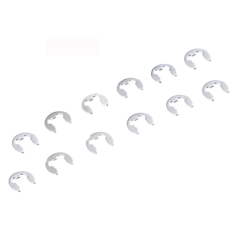 12PCS 02037 M2.5  E-Clip For RC 1/10 Model Car Spare Parts HSP 94122 94123 94106 94166 94155 94177 94111 94188