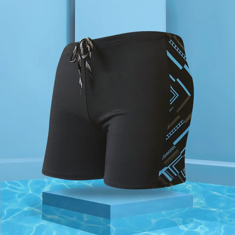 Men's Swimwear Pants Summer Beach Swim Shorts Trunks Swimsuit  Swimming Trunks Boxer Briefs Quick Dry  Sswimming Trunks