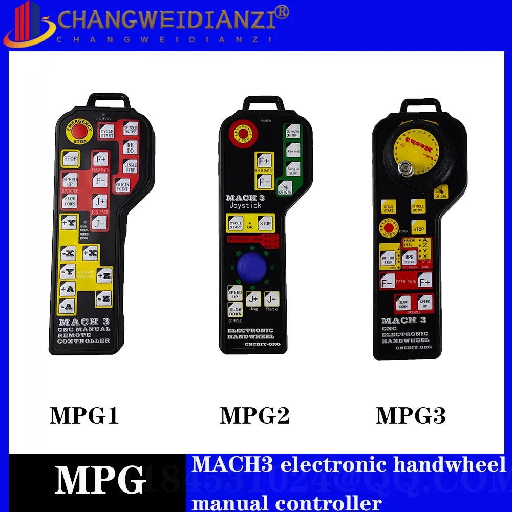 

MACH3 electronic handwheel manual controller USBMODBUS MPG CNC engraving machine motion card interface board pulse generator