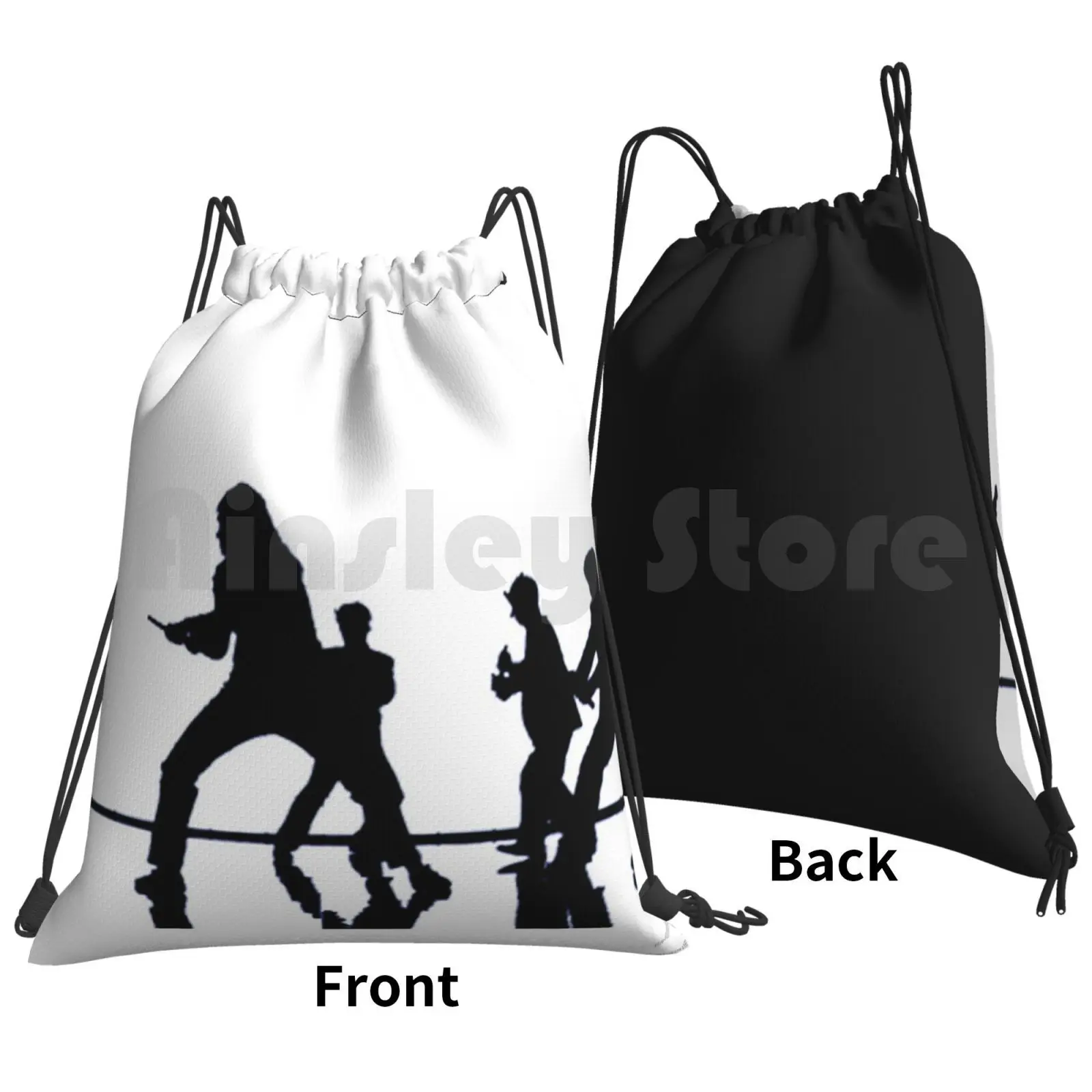 Kill Bill Fight Backpack Drawstring Bag Riding Climbing Gym Bag Kill Bill Cinema Movie Tarantino Film Sword Fighting Quentin