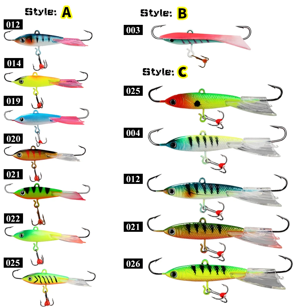 FTK Jig Head vertical para invierno – vinilos y wobblers - imagen 5