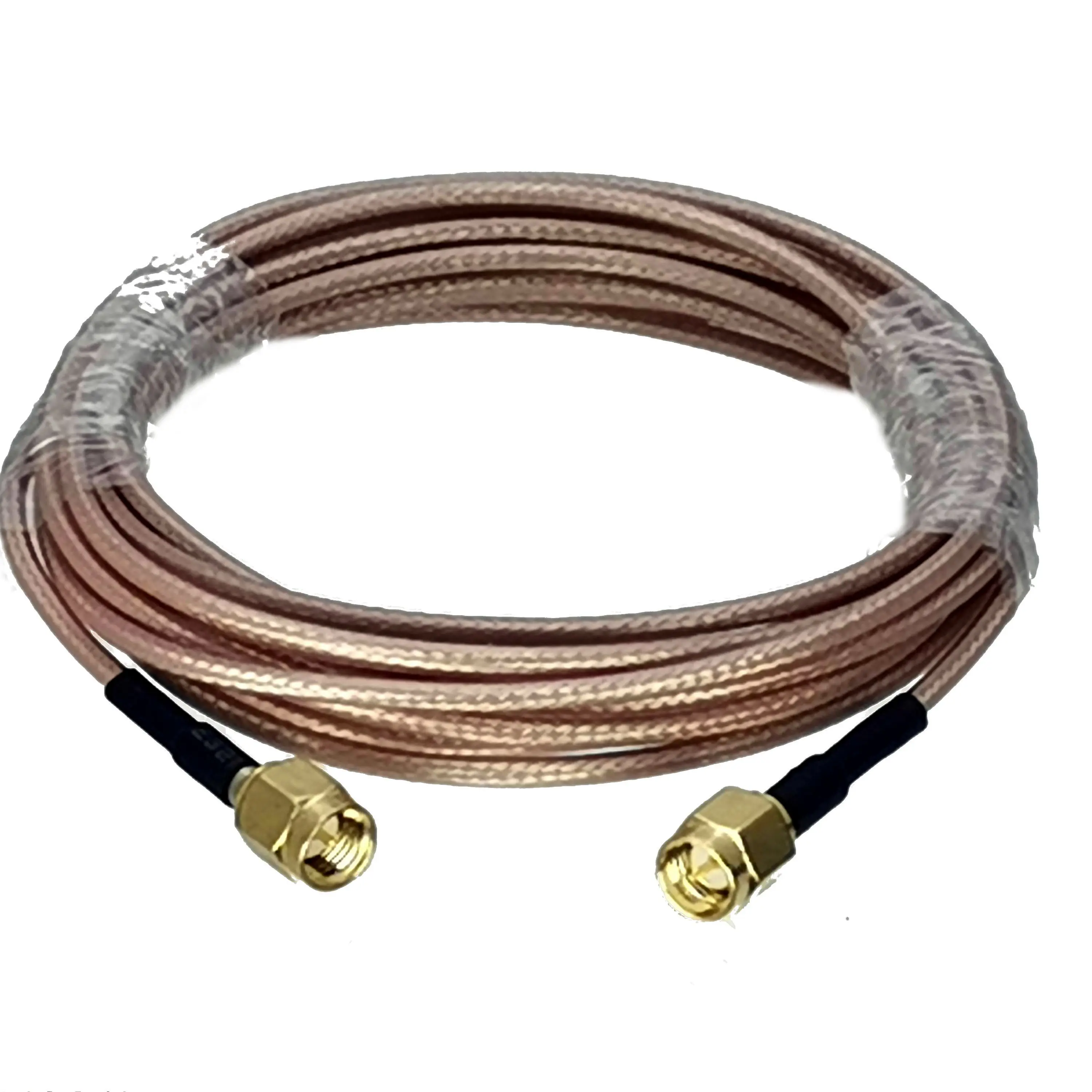 

RG316 pigtail SMA Male plug to SMA male Connector RF straight Cable jumper for 3g 4g antenna