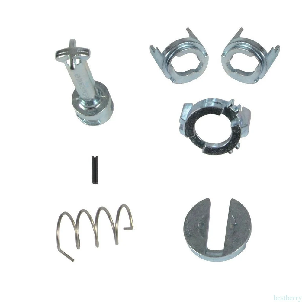 CHKJ 7PCS/Set Driver Side Parts Metal Door Lock Cylinder Barrel Repair Kit For BMW E46 3 Series M3 Front Right/Left Repair Tools