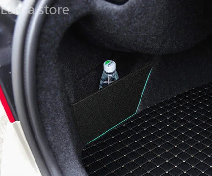 For Volvo S60 XC60 S90 XC40 V60 Car Storage Partitions Both Sides Trunk Storage Organizer Modification Interior Decoration