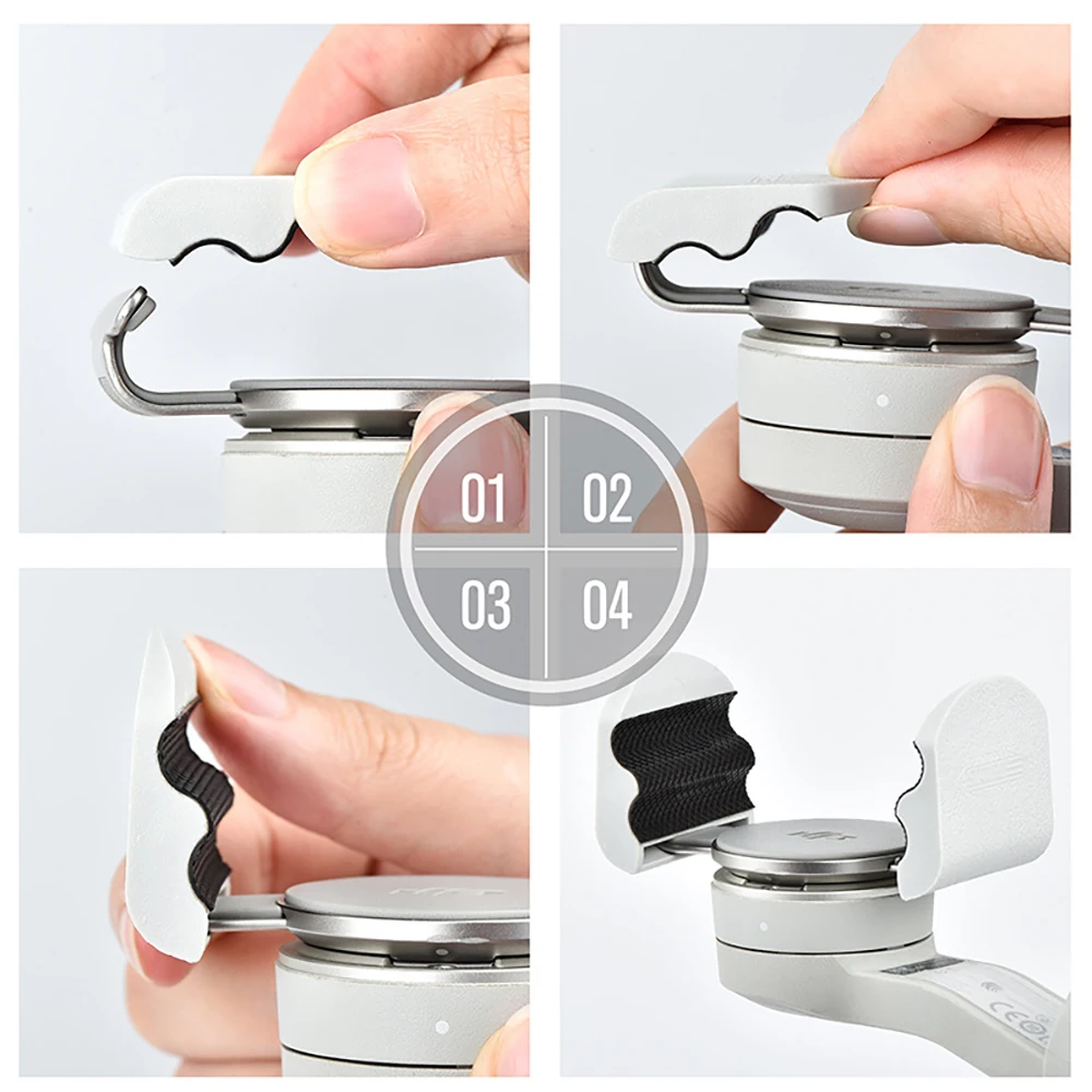 สำหรับ MO โทรศัพท์มือถือ4 Extension Bracket Quick ผู้ถือโทรศัพท์มือถือปรับมุมสำหรับ DJI OM4 Gimbal อุปกรณ์เสริม