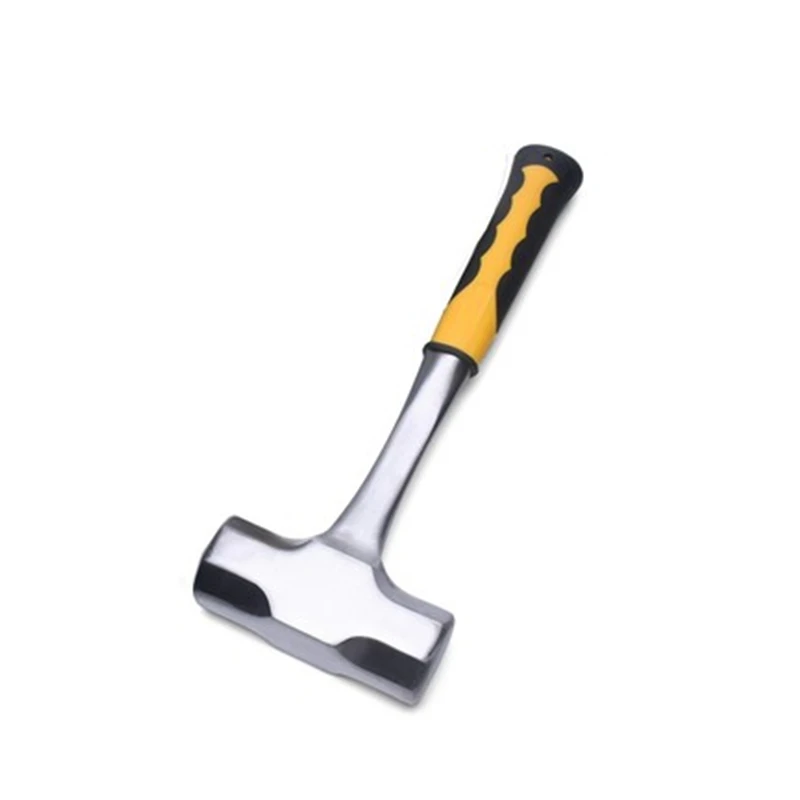 Ein stück club hammer in einem stück griff 3 LB - 4 £ heavy duty stein hammer gummi griff sledg hammer