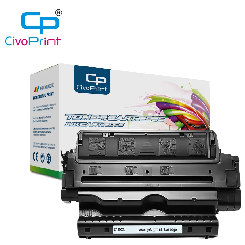 

Civoprint 4182X 82X совместимый тонер-картридж для HP C4182X C4182 C 4182X 82X 8150 8150dn 8100 (20K страниц)