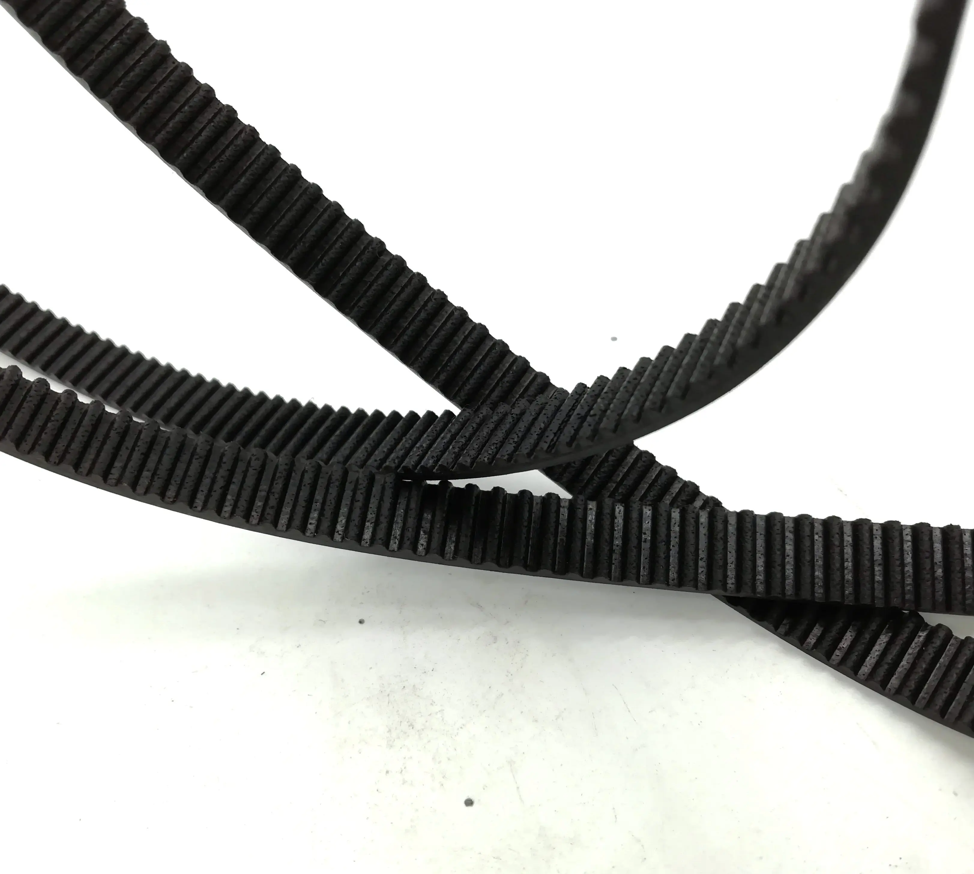 HTD 3M Tak Berujung Timing Belt 1590Mm Panjang 9Mm Lebar Karet Neoprene dengan Fiberglass Diperkuat 1590-3M-9