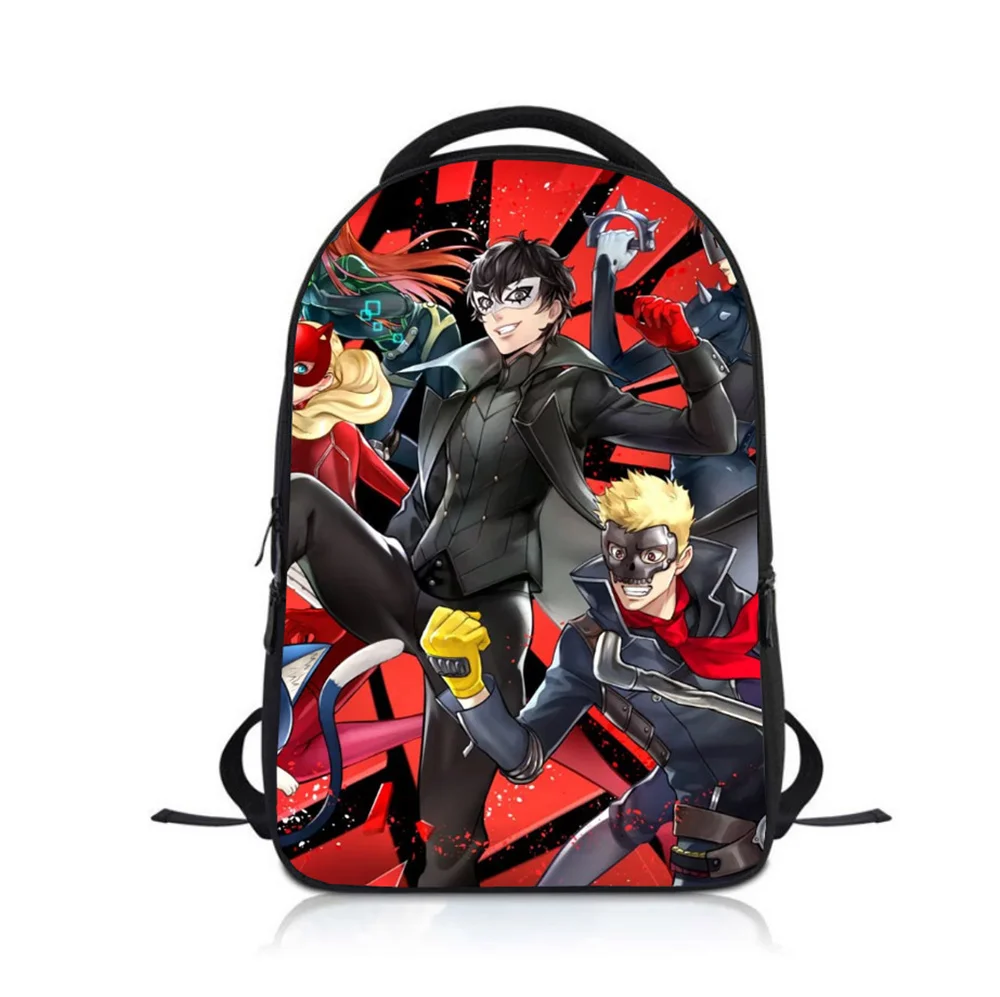 Jungen Mädchen Rucksack Kindergarten Bookbag Anime Persona 5 Studenten Rucksack Schule Tasche Kinder Cartoon Rucksack