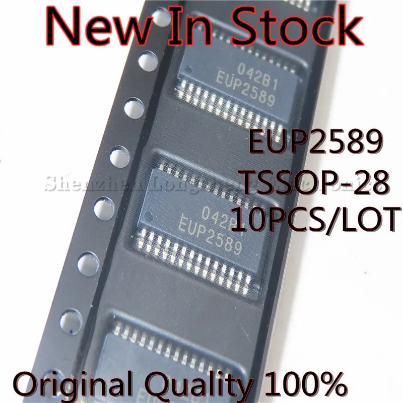 

10PCS/LOT EUP2589QIR1 EUP2589 TSSOP-28 SMD power chip New In Stock Original