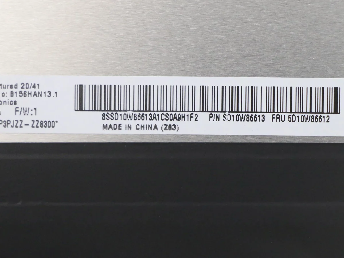 Imagem -04 - Portátil Lcd Tela B156han13.1 B156han13.0 Apto Nv156fhm-nx1 Nx2 para Lenovo Legion 515arh05h S7-15imh5 40pin Edp 15.6 120hz