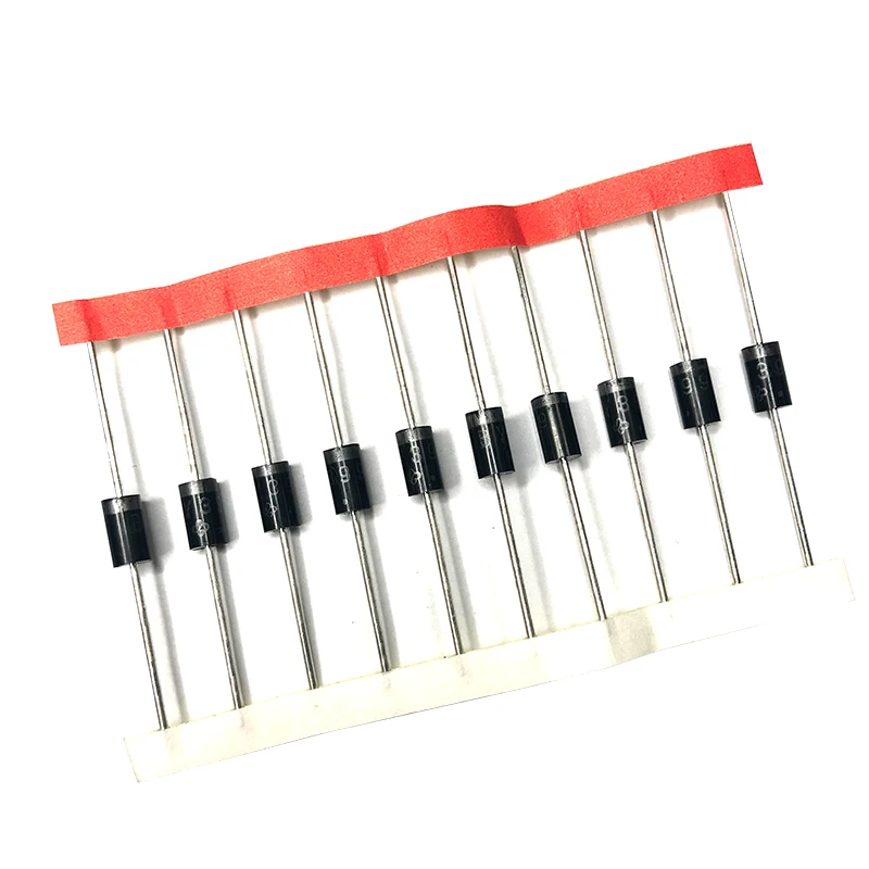 10pcs BY399 Fast Recovery Rectifier Diode BY255 Package DO-27 In-line Braid for Ultrasonic Use BY299