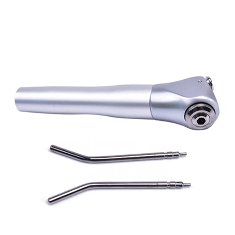 Dental 3 Way Air Water Spray Triple Syringe Handpiece With 2 Nozzles Tips Tubes Dental Equipment SL1251