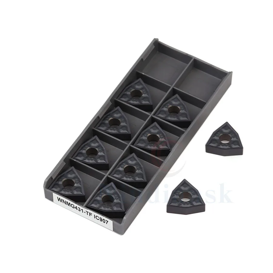 WNMG080404 WNMG 0804048TF IC907 IC908 أدوات تحول خارجية كربيد إدراج مخرطة القاطع أداة من مخرطة أداة تحول إدراج